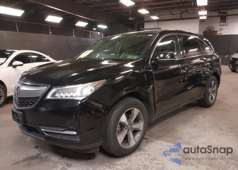 2016 Acura Mdx Acurawatch Plus Package из США, поврежденный, VIN 5FRYD4H25GB057597